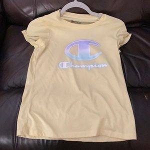 Yellow Champion T-shirt